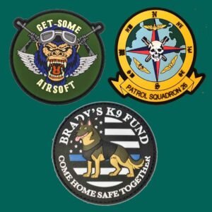 OS custom airsoft Pvc patches
